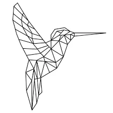 geometric bird