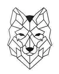 geometric wolf