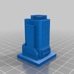 GreebleCity Cyberpunk: Building Unit A