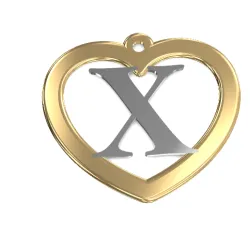 Hanger letter X