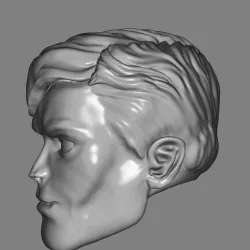 Head sculpt Peter  Parker