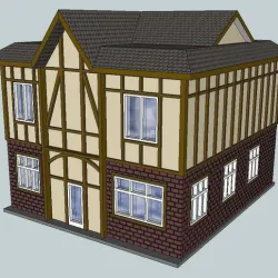 HO Scale British Pub