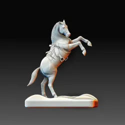 Horse statue 2