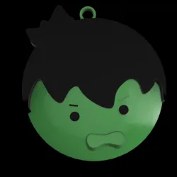 Hulk Keychain