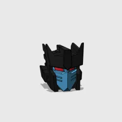 IDW Spinister head for Combiner Wars
