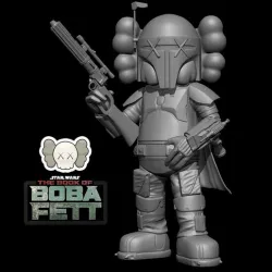 KAWS-BABO FETT