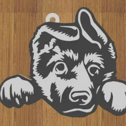 KEYCHAIN DOG