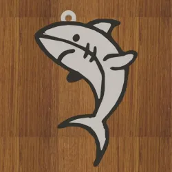 KEYCHAIN SHARK