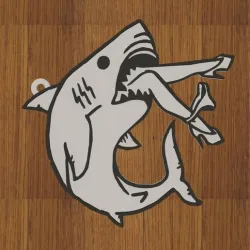 KEYCHAIN SHARK