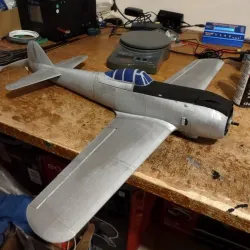 Ki-84 Hayate (Frank) 600mm Japanese WW2  fighter - Version 2