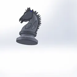 knight in chess play