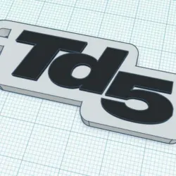 Land Rover Td5 Keyring