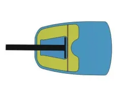 LARP arrow for molding