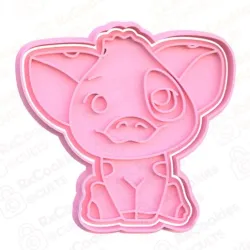 Moana pig cookie cutter