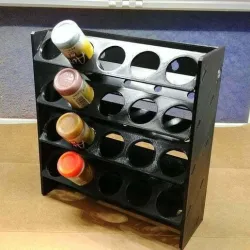 Modular Hobby Paint Rack - Small Wall Hanging