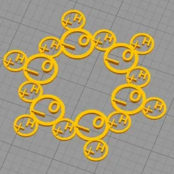 Molecular Snowflake