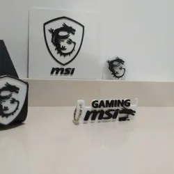 MSI Logo  Keychain
