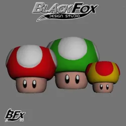 Mushroom Pot Mario Bros 3 size