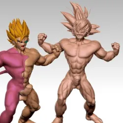 NUDE GOKU 076 TOY MODELS