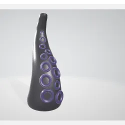 Octopus tentacle dildo /kraken |dick hentai