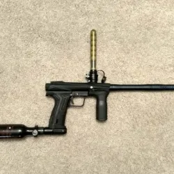 Paintball 10 round tube feed neck adaptor