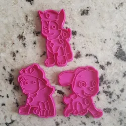 paw patrol characters cookie