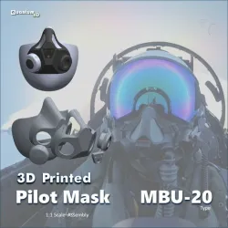 Pilot Mask Assembly / MBU-20 Mask