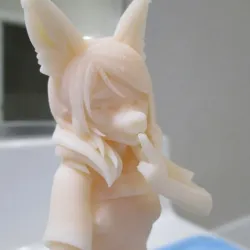 Print Ready Sexy Furry Wolf Girl "Yu Yu" HQ