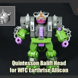 Quintesson Bailiff Head for Transformers WFC Earthrise Allicon