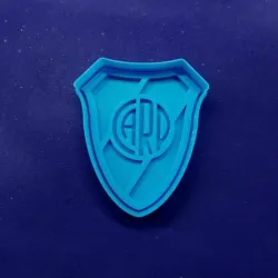 River Plate Shield Cookie Cutter