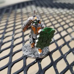 Robot Security With Sword And Shield