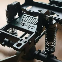 Rochobby 1:6 1941 MB Scaler - custom chassis rear plate