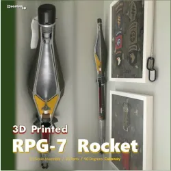RPG-7 Rocket Assembly - Cutaway