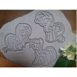 Set cookie cutters unicorn ponny little pony