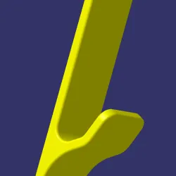 Shower screen hook 6mm