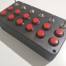 Sim Racing Button Box - Easy to Assemble - by ShiftPointDesign