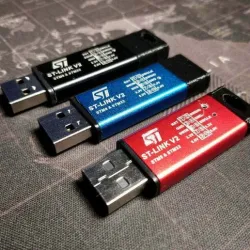 ST-LINK/V2 clone end caps