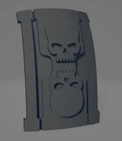 Star Phantoms Space Marine Icon Moulded 'Hard Transfer'