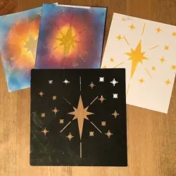 Stencil - Starry Night!