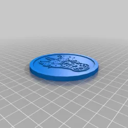 Sugar Skull Unicorn Coaster