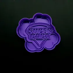 Super Dad Cookie Cutter Cookie Cutter