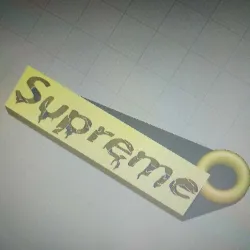 Supreme key chain
