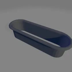 Table cable guide/hole