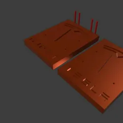 Tesla Logo Mould