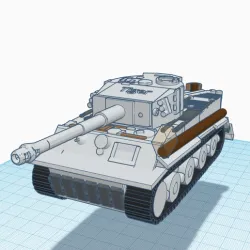 Tiger Tank Model
