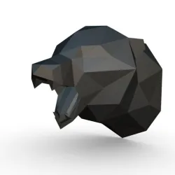 trophy bear head