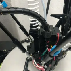 Tube Fan Adapter Anycubic Kossel