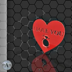 Valentine's Ring Snap Card