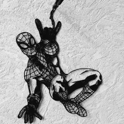 Wall sculpture SPIDERMAN 2D