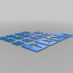 Wave 13 X-wing Imperial ship tile dividers